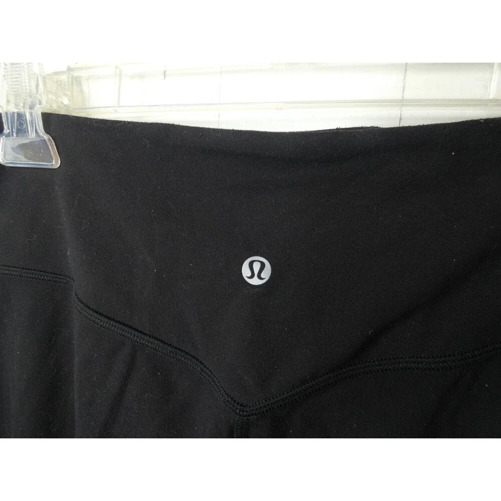 Lululemon Women's 8 Black Align Joggers Pockets Stretch High Waist